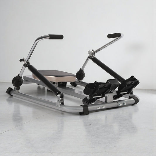 FitnessAtHome Noir Rameur hydraulique – HydroRow 360 Rameur hydraulique – HydroRow 360