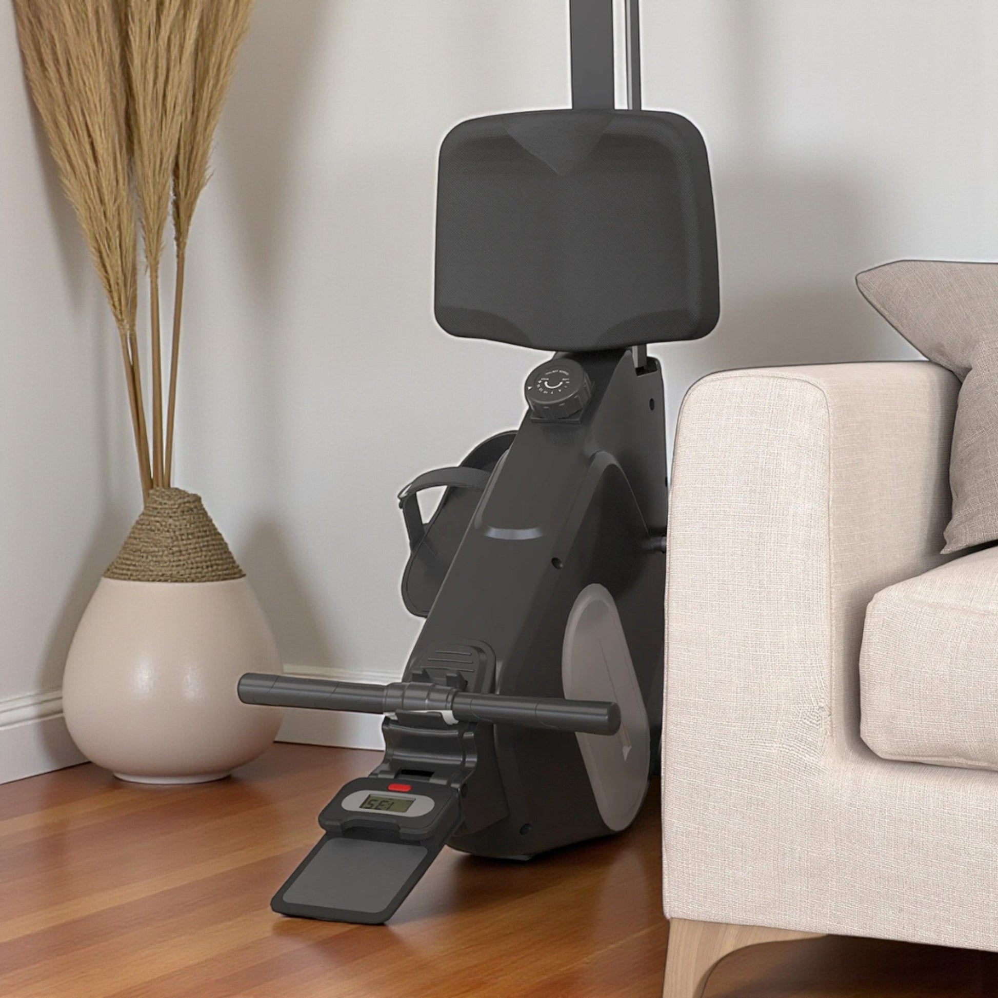 FitnessAtHome Noir Rameur Magnétique – MagneRow 16 Pro Rameur Magnétique – MagneRow 16 Pro