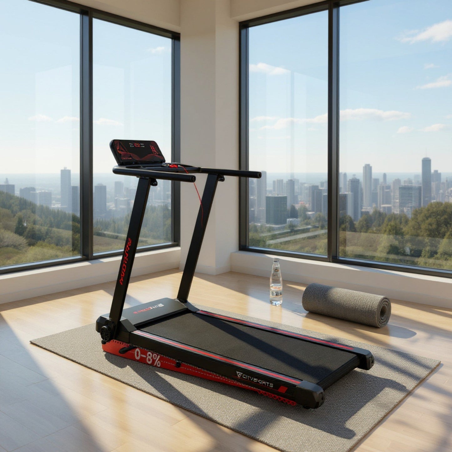 FitnessAtHome Noir Tapis de course – CITYSPORTS PRO Tapis de course – CITYSPORTS PRO