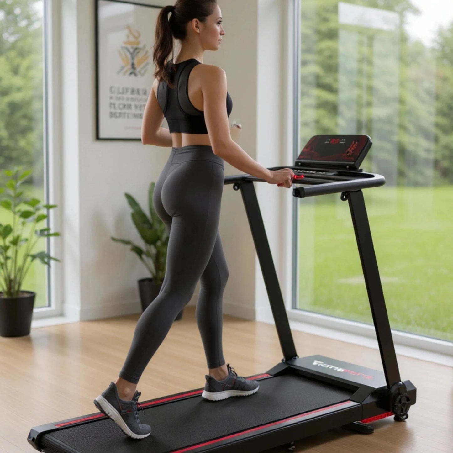 FitnessAtHome Noir Tapis de course – CITYSPORTS PRO Tapis de course – CITYSPORTS PRO