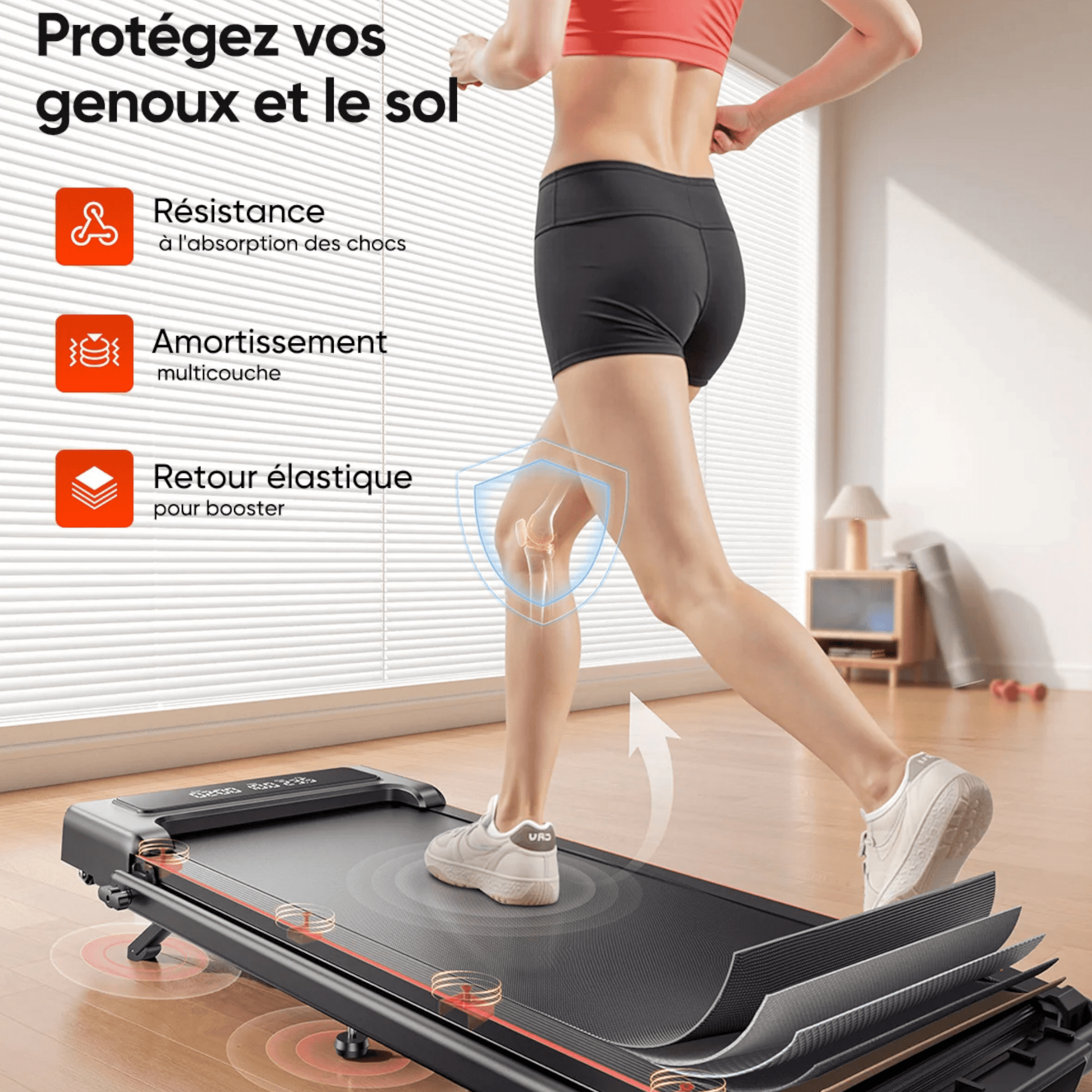FitnessAtHome Tapis de course - Toputure Pro 4-in-1 Tapis de course - Toputure Pro 4-in-1