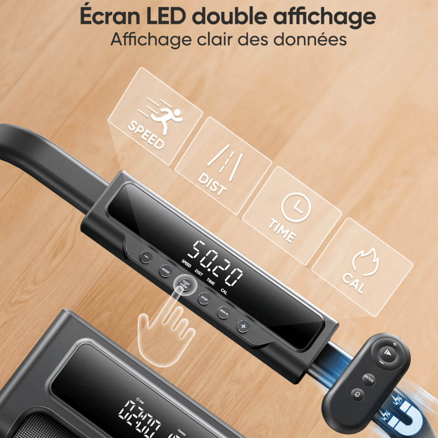 FitnessAtHome Tapis de course - Toputure Pro 4-in-1 Tapis de course - Toputure Pro 4-in-1